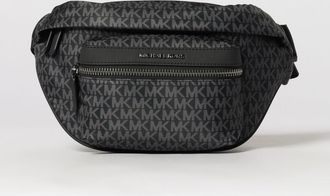 Michael Kors Marsupio in cotone spalmato con monogram MK all over