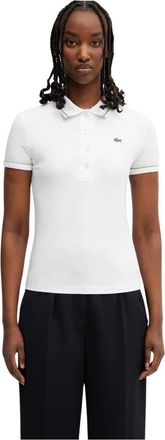 Lacoste Polo Shirts - Dames - Polos - Wit - L - Tops