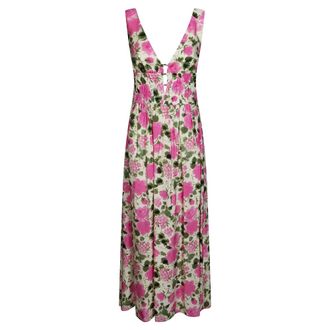 Liu Jo Maxi Dresses, female, Multicolor, Size: S Abito TS