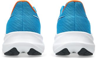 Asics Laufschuh ASICS VERSABLAST 4, Herren, Gr. 42,5, aegean blau, wei&szlig;, Synthetik, Schuhe Laufschuh