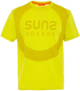 Suns T-Shirt Paolo Dirty - Heren - T-shirts - Groen - 2XL - Katoen - Tops