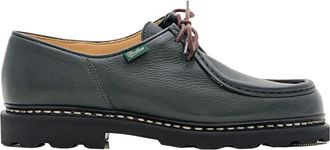 Paraboot Michael Lace-Up Shoe - male - Paraboot - Laced Shoes - Green - 9 1/2 UK - Shoes