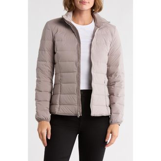 Theory Lightweight Down Jacket in Zinc at Nordstrom Rack, Size Petite