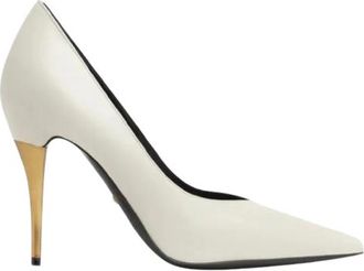 Gucci White Leather Priscilla Pumps Size 40