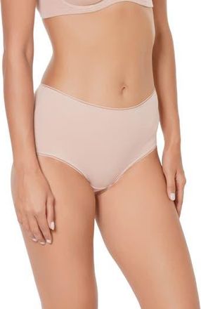 Huit Coton Bio High Waisted Bikini in Blush at Nordstrom, Size X-Large