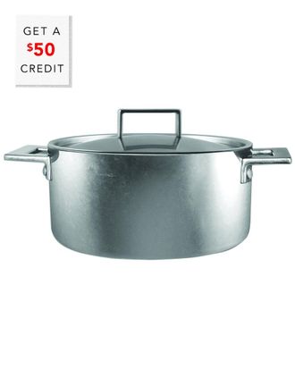 Mepra Attiva Pewter 20Cm Stainless Steel Casserole With $50 Credit