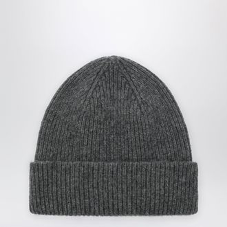 Le Bonnet Beanie in wool and Caregora in Slate Grey