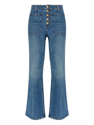 Ulla Johnson button-up pocket jeans - Blue