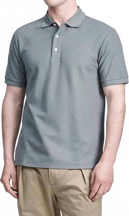 h&aring;ndv&aelig;rk Pique Polo Shirt In Bluefin