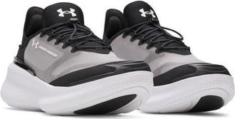 Under Armour UA Nova SlipSpeed Sneaker in Black/Grey/White at Nordstrom, Size 14.5 Womens