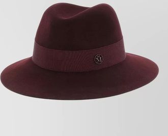 Maison Michel wool fedora hat