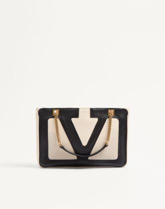 Valentino Garavani Valentino Garavani Viva Superstar Small Nappa Leather Shopping Bag Wo