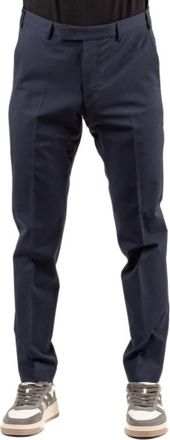 Pantaloni Torino Pantaloni Uomo Pt - Heren - Chinos - Blauw - M - Broeken