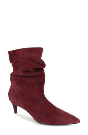 Kenneth Cole Marsha Bootie in Burgundy Suede at Nordstrom, Size 5.5