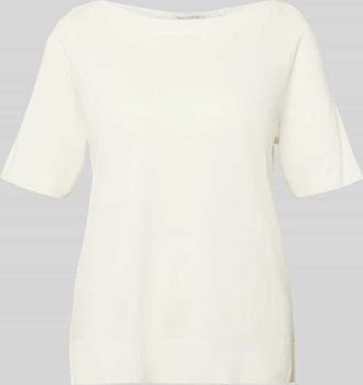 Marc O'Polo Regular Fit T-Shirt aus Lyocell-Baumwoll-Mix in Weiss, Gr&ouml;&szlig;e XXL