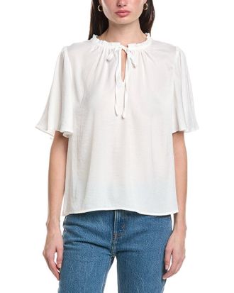 Vince Camuto Tie Neck Princess Sleeve Blouse