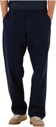 For&eacute;t Clay Twill Pants - Heren - Straight fit broeken - Blauw - 2XL - Katoen - Broeken
