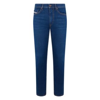 Diesel Slim-fit Jeans, male, Blue, Size: W29 Comfortable Straight Jeans