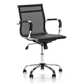 HOMN Sill&oacute;n de oficina reclinable, tejido transpirable, altura ajustable