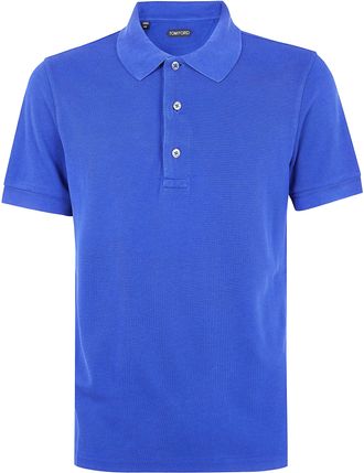 Tom Ford Lyocell Piquet Short Sleeves Polo Shirt