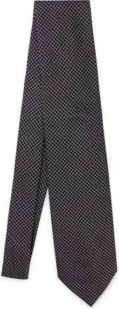 Destin Cravatta con effetto jacquard - Viola