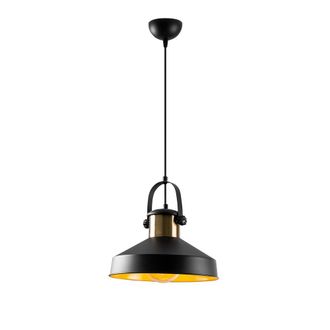 Wonderlamp L&aacute;mpara De Techo Retro Momo 35 Negro