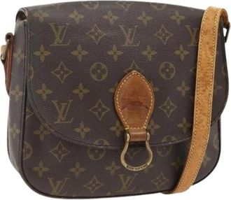 Louis Vuitton Pre-owned Vintage Monogram Schoudertas - Dames - Vintage Schoudertas - Bruin - ONE Size - Leer - Vintage