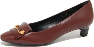 Tod's Gomma UW Accessorio Spilla Schoenen - Dames - Pumps - Bruin - 36 EU - Leer - Schoenen