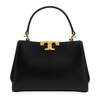 Tory Burch Tassen, Dames, Zwart, ONE Size, Leer, Eleanor Mini Satchel