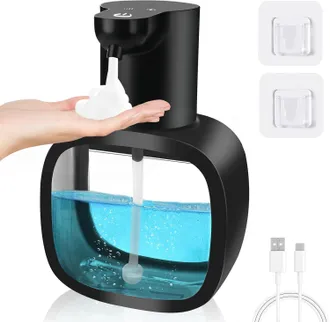 OEM Dispenser Di Sapone Automatico Da 500 Ml, Ricaricabile Tramite Usb, Con Sensore, Impermeabile Ipx5, Erogatore Di Sapone Schiumogeno Senza Contatto, Ad