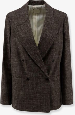 Alysi Blazer doppiopetto in misto lana e lino - ALYSI - gender_Woman