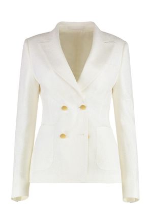 Tagliatore J-coral Boucle Jersey Single-breasted Jacket