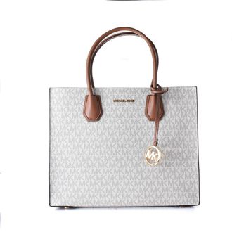 Michael Kors Grijze Leren Handtas