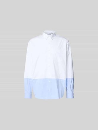 VETEMENTS Regular Fit Freizeithemd aus Baumwolle in Weiss, Gr&ouml;&szlig;e XL