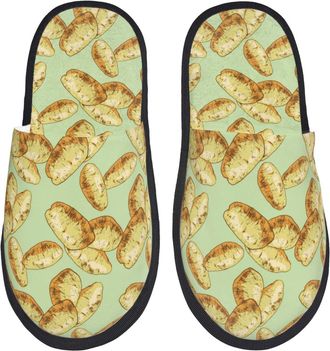 Generic Sliders Potato Pattern Funny Anti-Skid Slippers Cotton Cotton Slippers For Indoor Hotel Adult L