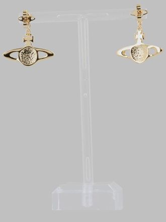 Vivienne Westwood Mini Bas Relief Earrings - Gold