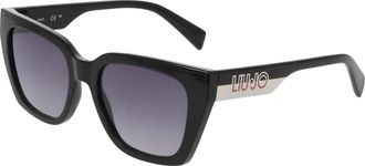 Liu Jo Stijlvolle zonnebril Lj 808S zwart - Dames - Zonnebrillen - Zwart - 53 MM - Accessoires