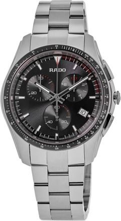 Rado Hyperchrome Chronograph Black Dial Stainless Steel Mens Watch R32259153