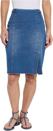 Lyss&eacute; Tess Braided Denim Pencil Skirt