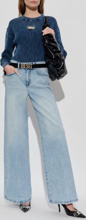 Diesel 1978 D-AKEMI Jeans, Womens, Light Blue