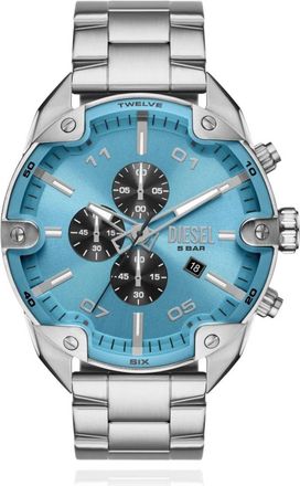 Diesel Spiked Chronograph Watch - Heren - Horloges - Grijs - ONE Size - Accessoires