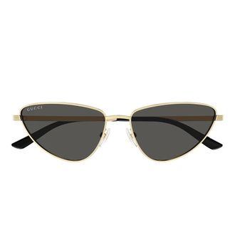 Gucci Gg1879S Cat-eye Zonnebril - unisex - Accessoires - Geel - Maat: 57 MM Nylon