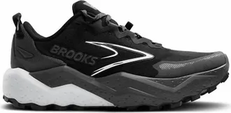 Brooks Mens Caldera 8 Shoes In Black/blackened/pearl White