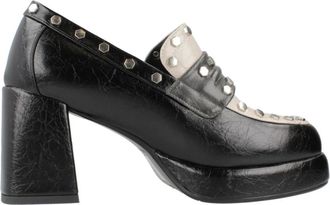 Noa Harmon Platform Moccasin Pumps - Dames - Pumps - Zwart - 40 EU - Schoenen