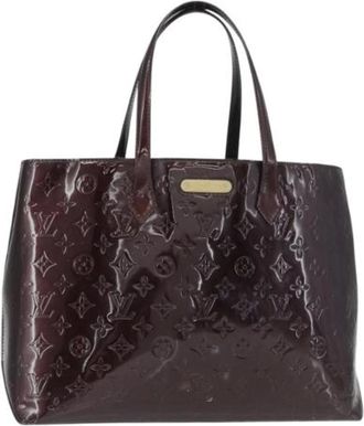 Louis Vuitton Pre-owned Tote Bags, female, Purple, Size: ONE SIZE Pre-owned Tote Bag