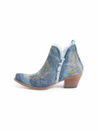 Myraswim Womens Trail Runner Boots In Denim Blue
