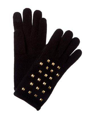 Portolano Studs Cashmere Tech Gloves