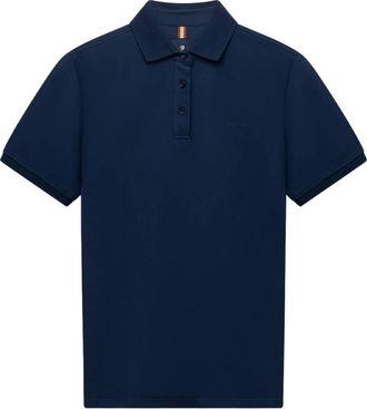 State of Art Heren, Tops, Blauw, Maat: L Piqu&eacute;