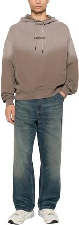 Axel Arigato Hoodies & sweatvesten, Heren, Bruin, M, Katoen, Gens Hoodie