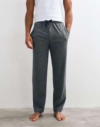 Polo Ralph Lauren pantaloni in maglia da casa color antracite-Grigio